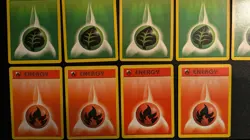 Pokemon 22x Energy Card Water Fire Grass Lightning Psychic Fighting Mostly 1999 - Image 5