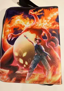 Card Binder for Pokemon Cards Holder w/ 50 Removable Sleeves - Image 2