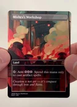 Mishra's Workshop Playtest Proxy Card with Custom Designed Art - Image 1