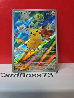 Pikachu 027 Sv: Scarlet & Violet Promo Cards Holo (1/4) - Image 5