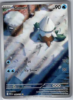Snover 140/132 ME01: Mega Evolution - Pokemon Card - NM - Image 1