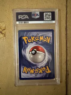 Pokemon PSA 8 1999 Chansey Chaneira 1st Edition Base Set German Holo Card - Image 2