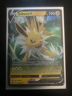 Jolteon V SWSH151 SWSH: Sword & Shield Promo Cards Holo NM - Image 1