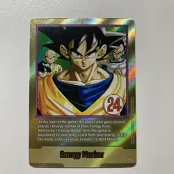 Dragon Ball Super Card Game Energy Marker E-78 Gold NM - Image 1