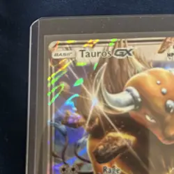 Tauros GX Full Art Ultra Rare Holo Pokemon TCG Card 100/149 180 HP English - Image 3
