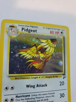 Pidgeot Base Set 2 Holo Pokemon Card WOTC NM - Image 2