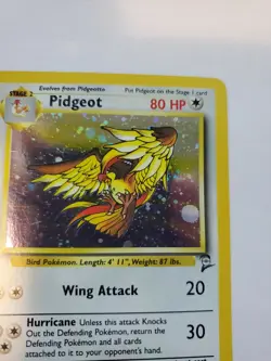 Pidgeot Base Set 2 Holo Pokemon Card WOTC NM - Image 4