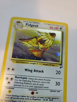 Pidgeot Base Set 2 Holo Pokemon Card WOTC NM - Image 5