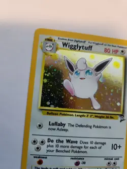 Wigglytuff Base Set 2 Holo Pokemon Card WOTC NM - Image 2