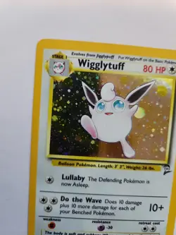 Wigglytuff Base Set 2 Holo Pokemon Card WOTC NM - Image 3