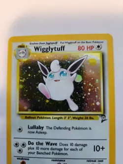Wigglytuff Base Set 2 Holo Pokemon Card WOTC NM - Image 5