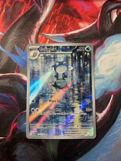 Pokemon TCG Poliwhirl Full Art 176/165 151 Card NM/M Condition - Image 1