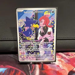 Pokemon TCG Destined Rivals Team Rockets Murkrow Card 200/182 - Image 1