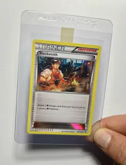 Blacksmith 88/106 (LP) Holo Rare XY Series: Flashfire 2014 Pokemon Card TCG - Image 3