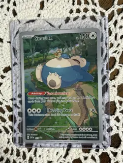 Pokemon TCG Snorlax 051 SVP Promo Sv: Scarlet & Violet 151 Promo Card Near Mint - Image 1