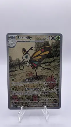 Beautifly 219/217 ASC Stage 2 130 HP Hero Pokemon TCG Card English - Image 1