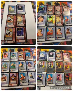 Dragon Ball Z TCG 2001 Score Character / Personality Card Lot Goku Vegeta - Image 1