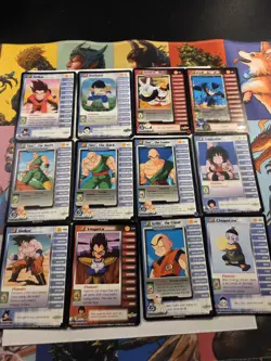 Dragon Ball Z TCG 2001 Score Character / Personality Card Lot Goku Vegeta - Image 4