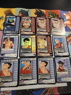 Dragon Ball Z TCG 2001 Score Character / Personality Card Lot Goku Vegeta - Image 5