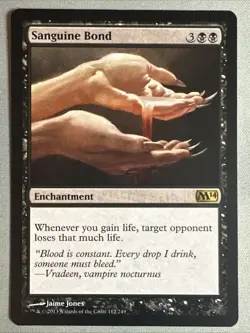 MTG / Sanguine Bond / M14 / #112 / Regular / Rare / NM - Image 1