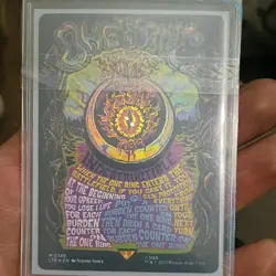 The One Ring - Borderless Poster Foil - MTG LOTR - Image 1