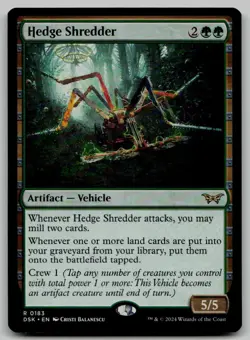 Hedge Shredder R Duskmourn: House of Horror 183 NM - Image 1