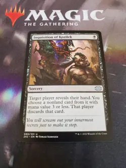 MTG. 2x Inquisition of Kozilek. Double Masters 2022. Pack Fresh - Image 1