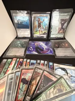 Mtg Final Fantasy Lot. Art Series, Rare’s Foils and Commons - Image 1
