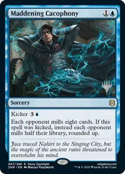 Maddening Cacophony - Promo Pack: Zendikar Rising (PPZNR) NM Never Played - Image 1