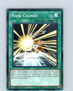 Yu-Gi-Oh TCG Mask Change LEHD-ENA21 1st Edition Regular Common Card NM - Image 1