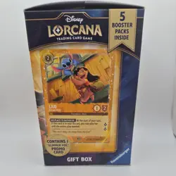 DISNEY LORCANA ARCHAZIA’S ISLAND GIFT SET 5 Booster Packs And Promo Card - Image 1