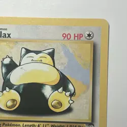 Pokemon TCG Snorlax 30/130 RARE NON HOLO Base Set 2 WOTC POKEMON CARD NM - Image 3