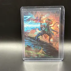 2026 MTG TMNT Baxter Exzzperimental Zzientist Art Card GOLD SIGNATURE #51/54 NM - Image 1