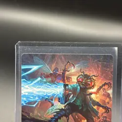 2026 MTG TMNT Baxter Exzzperimental Zzientist Art Card GOLD SIGNATURE #51/54 NM - Image 3