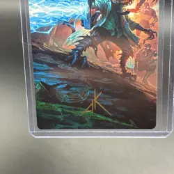 2026 MTG TMNT Baxter Exzzperimental Zzientist Art Card GOLD SIGNATURE #51/54 NM - Image 4