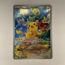 Pikachu SVP 027 Scarlet & Violet Promo Card Paldea Evolved Pokemon NM/Mint #027 - Image 1