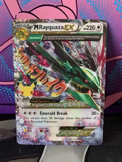 M Rayquaza EX Celebrations Classic Collection Holo Ultra Card 76/108 - Image 2