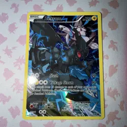 Pokemon Zekrom Black Star Promo Card XY76 LP/EXC - Image 1