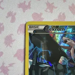 Pokemon Zekrom Black Star Promo Card XY76 LP/EXC - Image 3