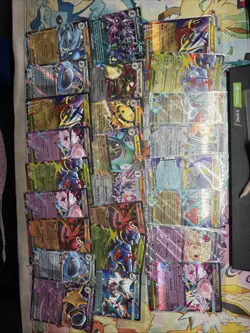 Pokemon 25 Card Ex Lot Bulk Scarlet Violet Mega Evolutions Rotom Alakazam #1 - Image 1