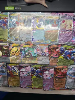 Pokemon 25 Card Ex Lot Bulk Scarlet Violet Mega Evolutions Rotom Alakazam #1 - Image 5