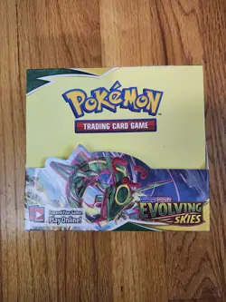 EMPTY - Pokemon TCG Sword & Shield Evolving Skies Booster Box. No cards/packs - Image 1