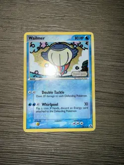 Wailmer Legend Maker Pokemon 2006 Holo Foil Stamped Trading Card 69/92 TCG - Image 2