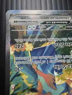Pokemon TCG Hop's Zacian EX Card 186/159 Journey Together Sir - Image 5
