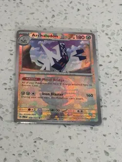 Pokemon Archaludon Master Ball 70/131 Card Prismatic Evolutions PRE Mint Rare - Image 2
