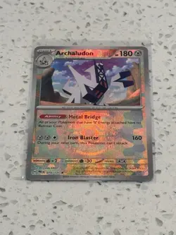 Pokemon Archaludon Master Ball 70/131 Card Prismatic Evolutions PRE Mint Rare - Image 3