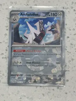 Pokemon Archaludon Master Ball 70/131 Card Prismatic Evolutions PRE Mint Rare - Image 5
