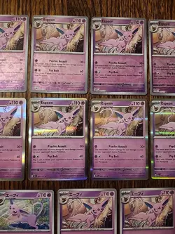 Pokemon Lot Of (14) Cards ESPEON - Exact Items Pictured- Mint - Unplayed - Image 3