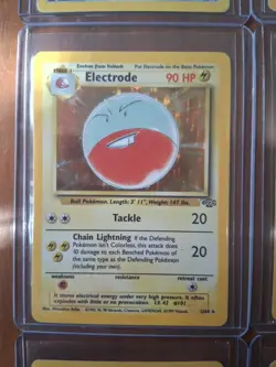 pokemon cards jungle set holos And Rare Card Lot Of 10 One 1st Edition - Image 5