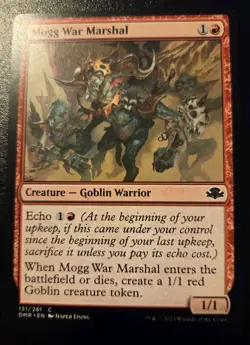 Mogg War Marshal 131/261 Common Dominaria Remastered Magic: The Gathering - Image 1